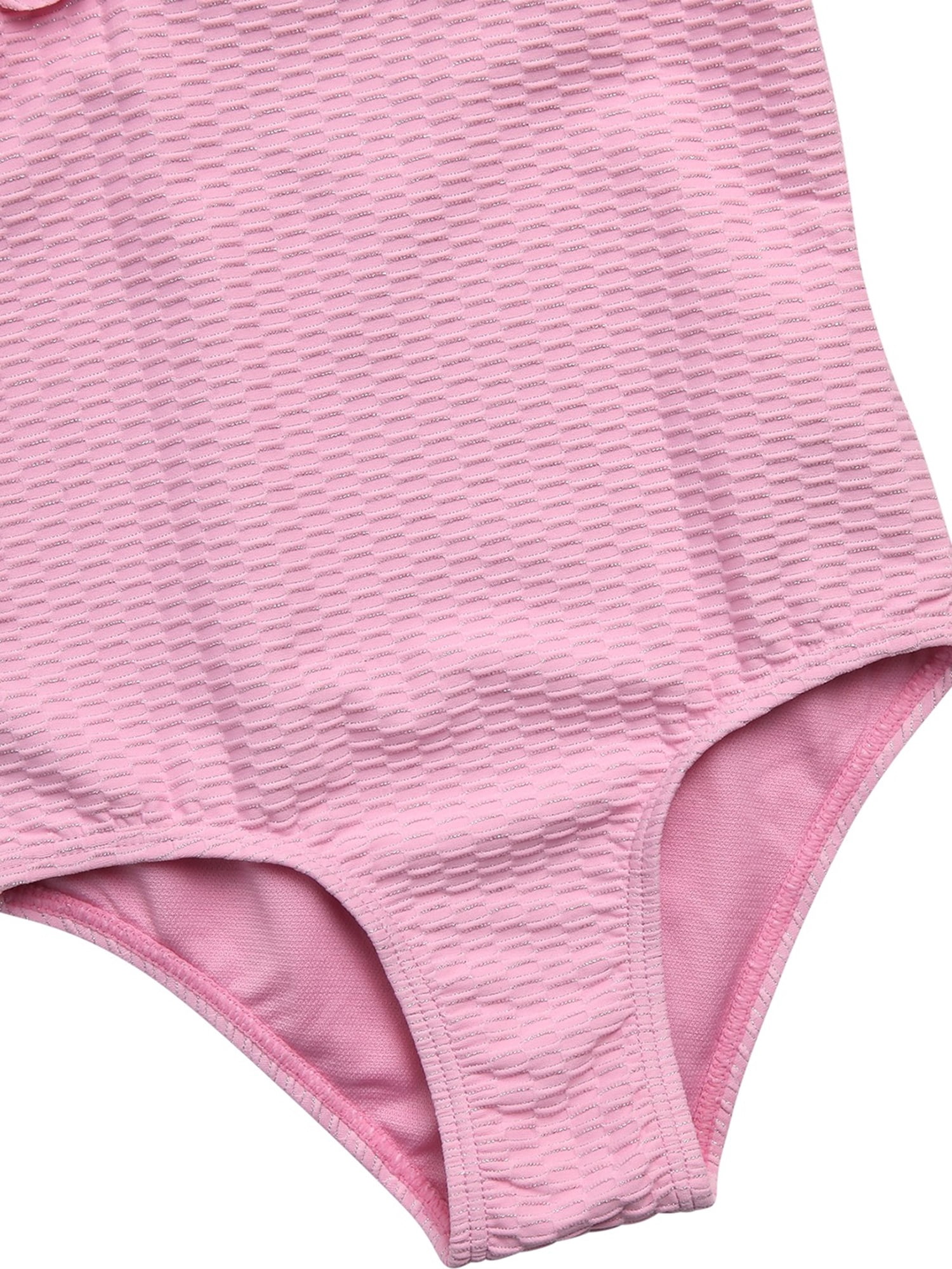 Jessica Simpson Baby and Toddler Girls' One-piece Swimsuit with Floral applique, Sizes 12M-5T