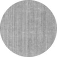 thumbnail image 1 of Ahgly Company Indoor Round Solid Gray Modern Area Rugs, 5' Round, 1 of 4
