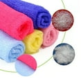 thumbnail image 2 of FOMIYES 4Ud Toalla Exfoliante Para Ducha Con Material De Nailon Antibacteriano Colores Variados, 2 of 8