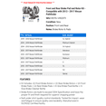 thumbnail image 2 of Front and Rear Brake Pad and Rotor Kit - Compatible with 2013 - 2017 Nissan Pathfinder 2014 2015 2016, 2 of 2
