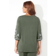 thumbnail image 2 of Catherines Women's Plus Size Anywear Kurta Top, 2 of 4