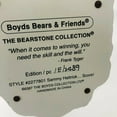 thumbnail image 3 of Boyds Bears Resin Sammy Hattrick Score - 1 Figurine 4 Inch, Resin - Bearstone Soccer 1E 2277801, 3 of 7