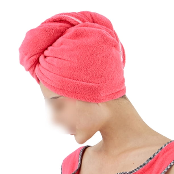 Toalla para secar el cabello, 1 unidad, absorbente, para baño, turbante para el cabello de secado rápido, súper suave, gorro para el cabello de secado rápido