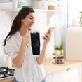 thumbnail image 5 of Yayeee 40oz Stainless Steel Tumbler with Straw and Handle Double-Wall Insulated Travel Water Bottle, Black Astronaut, 5 of 8