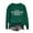 Green, variant on Guluxicc Women's Sweatshirts Casual Long Sleeve Graphic Printed Shirts St. Patrick's Day Pullover Tops, XS