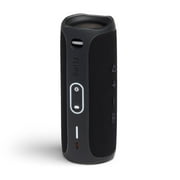 JBL Flip 5 Black Portable Bluetooth Speaker w/divvi! Hardshell Case