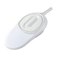 thumbnail image 3 of Gazechimp Bedpan with Guard Lightweight Emergency Device Nursing Urinal for Elderly Female white, 3 of 8