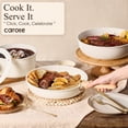 thumbnail image 7 of CAROTE 27-Piece Nonstick Cookware Set, Pots and Pans Set with Detachable Handle, Induction Compatible, Oven & Dishwasher Safe, White, 7 of 7