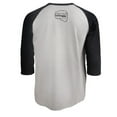 thumbnail image 2 of 212 Performance TRAG-056-008 212 Performance Logo Raglan Tee in Black, Gray, Small, 2 of 2