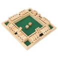 thumbnail image 4 of Shut The Box Dice Game, Box Dice Game Game Props Wooden Prevent Senile Dementia  For Party For Family, 4 of 8