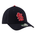 thumbnail image 3 of Men's New Era  Black St. Louis Cardinals Player Replica 39THIRTY M-Crown Flex Hat, 3 of 5