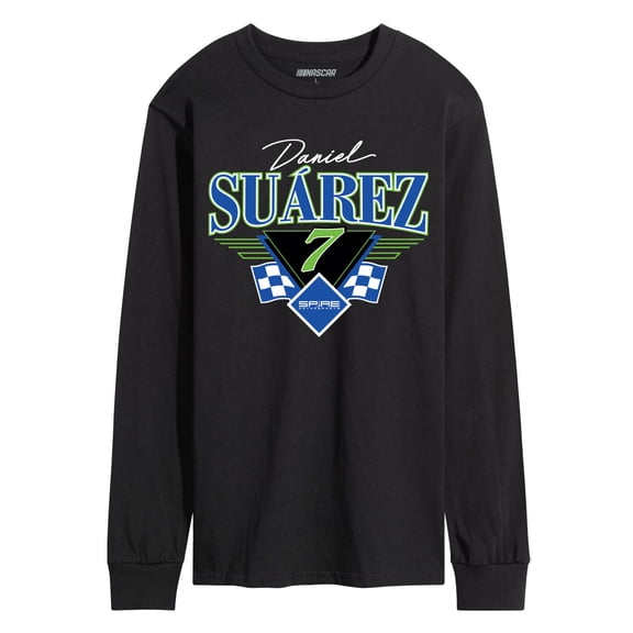 NASCAR - Daniel Suárez No. 7 - Men's Long Sleeve Graphic T-Shirt