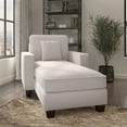 thumbnail image 4 of Bush Furniture's Stockton Chaise Lounge w/ Arms Light Beige, 4 of 9