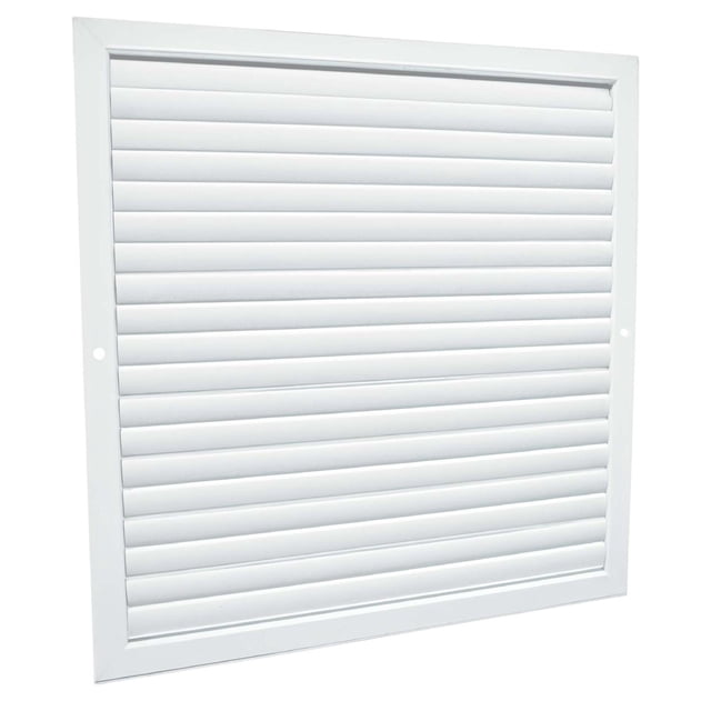 Panel Difusor de Aire VariAleta 1 Way 22x12" 100% Aluminio blanco 624m3/hr 1 vía aletas ajustables.