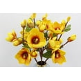 thumbnail image 2 of Flores de magnolia artificiales de tacto real de 45 cm para arreglos florales, envoltura de regalos, ramos de flores, decoración del hogar/oficina, paquete de 2, rojo atardecer WD.WDQZL Hogar, 2 of 7