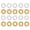 Gold and Silver, variant on BIMZUC 20pcs Finger Sensory Massage Ring Set for Teens and Adults, Silent Stress Reducer and Focus Enhancer, Acupressure Spiky Flexible Rings, Gold Silver