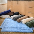 thumbnail image 6 of BNM Non-Slip Washable Bath Rug Set, 20" x 30", 24" x 36", Charcoal, 6 of 6