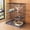 Gray, variant on JaxSteam 35" H 3 Tier Cat Enclosure for 1-3 Cats, 2 Door Wire Cat Crate with Platforms,Gray