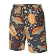 thumbnail image 5 of Naloa Turtles and Sea Plants Men's Beach Shorts, Surfing shorts, Swim trunks, Quick Dry Swim Trunks for Surfing Beach Fun - XX-Large, 5 of 9