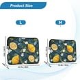 thumbnail image 4 of FORMRS 15-15.6 inch Laptop Sleeve Case Soft Carrying Quilted Computer Bag Cover, Green Lemons, 4 of 7