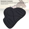 thumbnail image 4 of English Saddle Pads for Horses, Equestrian Riding Equipment Accessories, Saddle Pad PU Leather Close Shock Absorbing Thickened Breathable  Saddle Pad for Equestrian Riding, 4 of 7