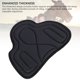 thumbnail image 4 of Almohadilla para silla de montar, almohadilla para silla de montar de cuero de pu, ajuste, absorción de impactos, almohadilla para silla de montar occidental transpirable y, 4 of 7