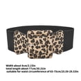 thumbnail image 5 of Yokua Unique Wide Belt Waistband Belt Unique Style Leopard Print Decorative Belt, 5 of 8