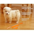 thumbnail image 4 of LANFENG Safety Dog Bandana in Neon Orange 2 Pack for Night Walking Every Size, 4 of 7