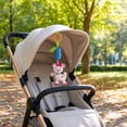 thumbnail image 5 of Kiddiway Baby Soothing Wind Stroller Toy - Plush Figurine, Cute Plushies, Baby Rattles, Sensory Chime, Soft Sounds, Easy Clip-On, Car Stroller Hanging,b, 5 of 6