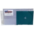 thumbnail image 2 of USDISC CD Jewel Cases Standard 10.4mm, Single 1 Disc, Multicolor, Pack Of 10, 2 of 2