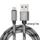 thumbnail image 5 of Inteprter Cable USB C, cargador rápido, cable de carga trenzado de nailon tipo C para Cable A52 A72 S10, Cables Usb tipo C Teléfono y Comunicación rosa roja, 5 of 6