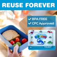 Reusable Soft Kids Ice Packs for Lunch Box Lunch Bags and Cooler, BPA
