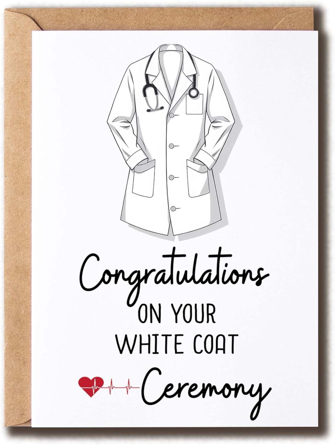 Congratulations Nurse Card – Cheerful Blank Greeting Card for