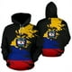 thumbnail image 5 of Sudadera con capucha para hombre con bolsillos, sudadera con capucha con estampado 3D del escudo de armas de Granada, sudadera con bandera, sudadera con capucha de moda para hombre y mujer, sudaderas, 5 of 5