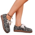 thumbnail image 5 of Willtoo Womens Boho Sneakers 2026 Low Top Canvas Casual Shoes Lace Up Fashion Comfortable Walking Shoes, 5 of 6