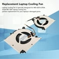thumbnail image 3 of Ventilador de Refrigeración de Repuesto para Portátil Perfectamente Compatible con MSI GE76 GF66 GL66 MS 1581 Conector de Alimentación de 4 Pines aleación ANGGREK Otros, 3 of 8