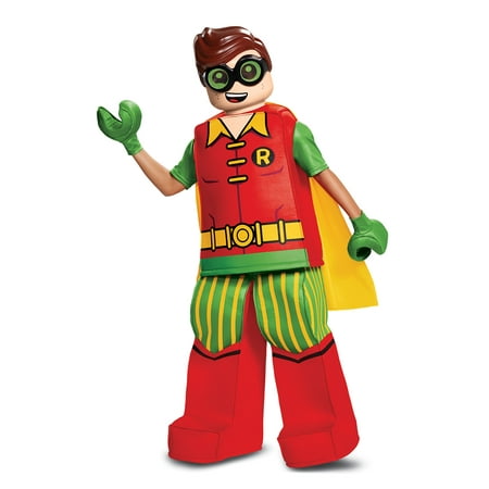 Boys LEGO Batman Robin Prestige Halloween Costume