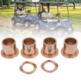 thumbnail image 4 of King Pin Steering Knuckle Bushing Kit, Professional Bronze Simple Installation 102288401 High Hardness Strong  For Club Car, 4 of 8