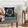 thumbnail image 6 of Nkmbld Christmas Pillow Covers Navy Blue Christmas Pillow Cases, Super Soft and Comfortable Pillows Cover for Living Room Bedroom Sofa Couch, Blue, 6 of 8