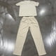 thumbnail image 5 of Pantalones de Cintura Elástica para Hombre Set Casual de Verano con Cremallera de Manga Corta Y Pantalones de Bolsillo con Cordón con Bolsillos de Cremallera para Hombres, 5 of 9
