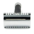 thumbnail image 3 of Parker 26C - Black Handle Three Piece OPEN COMB Double Edge Safety Razor & 5 Parker Premium Blades, 3 of 6