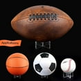 thumbnail image 2 of Support de Présentation de Balles en Acrylique 1/4 Pcs Haute Stabilité Forte Capacité de Charge Support de Rangement Transparent pour Balles de Football Basketball, 2 of 7