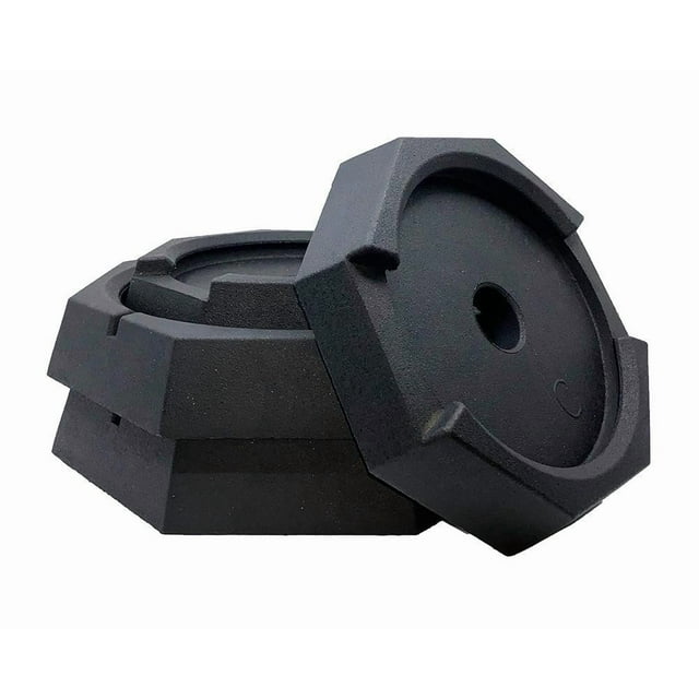 SnapPad Coussin Jack HI8BSP4 HiWay 8 Bus; Caoutchouc; Noir; Ensemble de 4