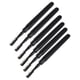 thumbnail image 1 of Eyelash Brush Eyelash Makeup Tool Outdoor Travel Daily Use Plastic Black for 6Pcs, 1 of 4