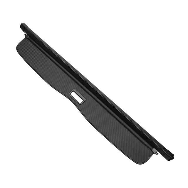 Cubierta de Carga Retráctil Unique Bargains para BMW X5 E53 00-06 Sombra de Seguridad para Equipaje Trasero de Fibra de Carbono Negra