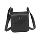 thumbnail image 3 of Bolso de hombro de cuero Salvador cartera de moda monedero para mujer y hombre negro, 3 of 9