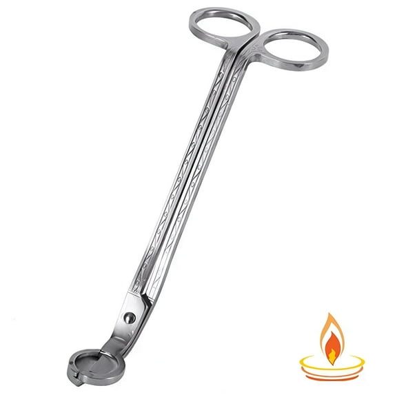 ACDANC Candle Scissors Polished Stainless Steel Wick Trimmer