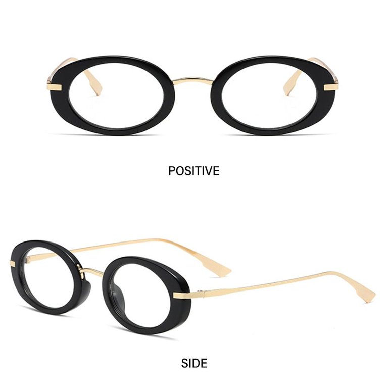 Oval Polarized Sunglasses Women Retro Small Frame UV400 TAC Chic Y2K Amazon.com: Trendy Retro Oval Sunglasses Women 90s Small Y2K  main image 2