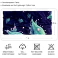 thumbnail image 2 of Sea Slug Elegant Chiffon Silk Scarf for Women - Lightweight Breathable Shawl Wrap in Size 70.86 x 28.7 inches, 2 of 6