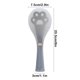 thumbnail image 3 of Cuchara de arroz antiadherente vertical de pie utensilio para servir | Paleta de arroz de silicona texturizada | Empuñadura ergonómica | Diseño duradero y fácil de limpiar | Gris | 1 Pieza |, 3 of 6